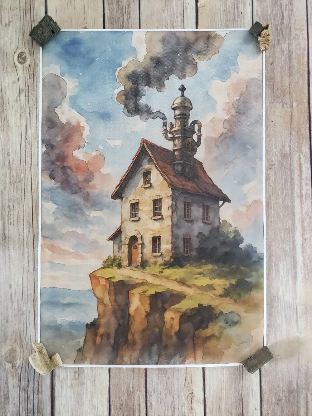 Set of 3 Studio Ghibli Inspired Posters